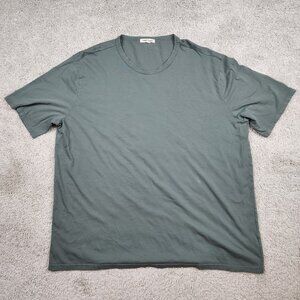 Forty Five T Shirt Huckberry Supima Cotton Mens Size 3XL XXXL Green Casual Fit